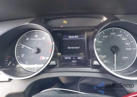 2009 Audi S5 4.2L from USA, damaged, VIN WAURV78T09A017448